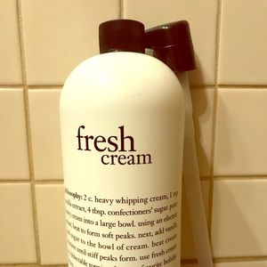 Philosophy Fresh Cream-Olive Oil Scrub w/pump